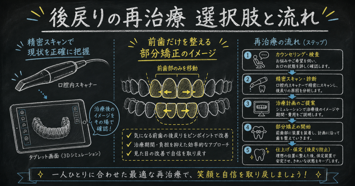 今日からできる!後戻りを防ぐセルフケアとリテーナーの正しい取り扱い