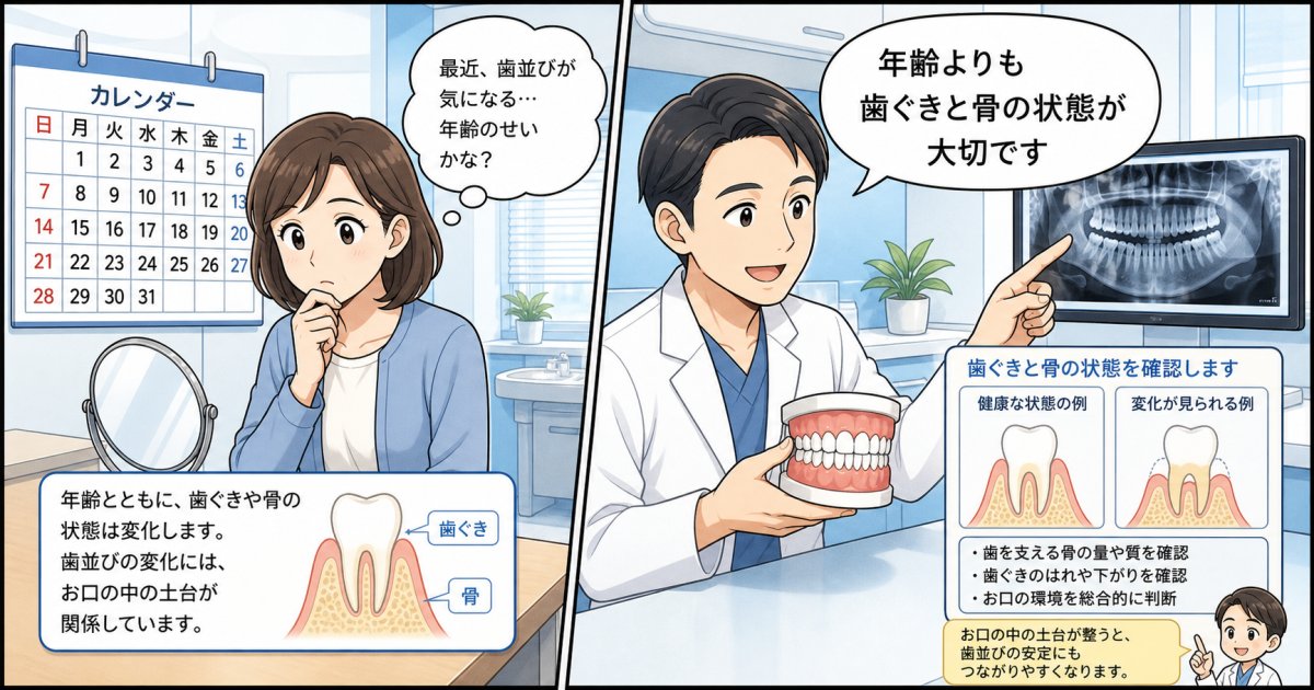 40代からの歯列矯正に年齢制限はある？治療ができる条件を解説